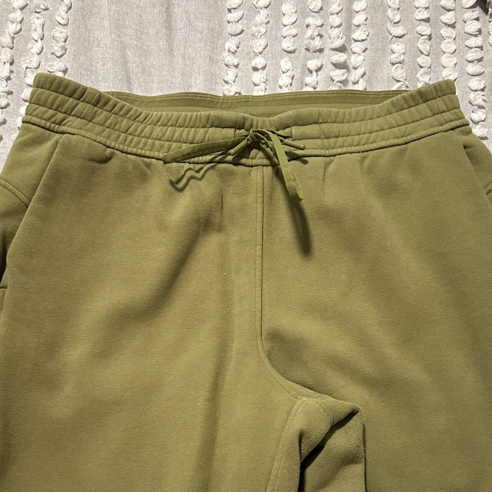 Olive Green Jogger Pants - Picture 4 of 5